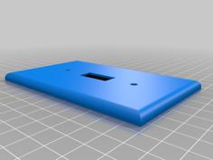 Light Switch Cover 3D Printer Model