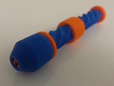 Hand Push Drill 3D Printer Model