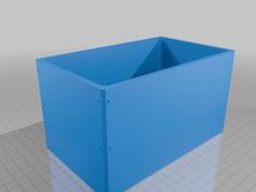 Minimalistic Stackable Desk Organizer 3D Printer Model