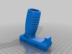 TMP Style Angled Foregrip For Mantis (Scarab 2.0 Remix) 3D Printer Model