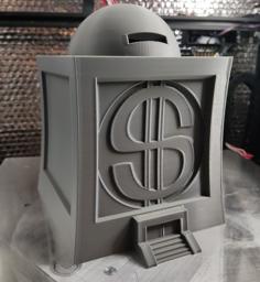 Scrooges Money Bin Bank 3D Printer Model