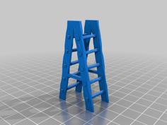 Ladder A Frame 3D Printer Model