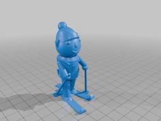 Skier Luke – Snow Patrol 3D Printer Model