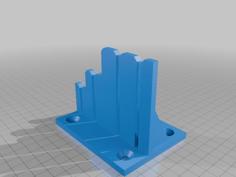 Multi-Square (4) Hanger 3D Printer Model