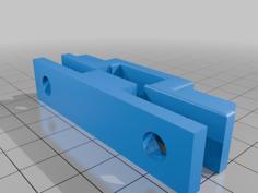 Door Slider Fixing For Laundry Basket 3D Printer Model