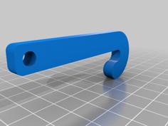 Malik Hockey Stick Keychain 3D Printer Model