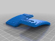 (3D Slash) Head_band Split 3D Printer Model