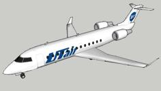 Bombardier CRJ-200 3D Printer Model