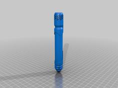 Arax Holoe Lightsaber 3D Printer Model