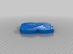 Mahalo Tiki Sign 3D Printer Model