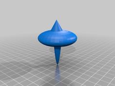 Spinning Top #3 3D Printer Model