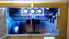 Triple 50mm Fan Mount 3D Printer Model