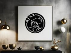 Ajax, 2D Wall Art, Home Decor 3D Printer Model