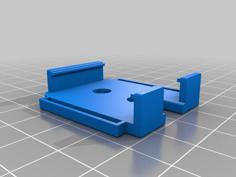 ESP8266 D1 Mini Wall Mount + Fan Mount 3D Printer Model