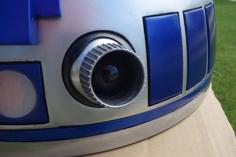 R2-D2 Holoprojector Lens 3D Printer Model