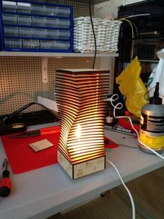 Laser Cut COOLEST Nightlight