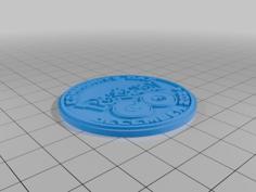 Pokemon Go Community Day #95 Coin – 2024 3D Printer Model