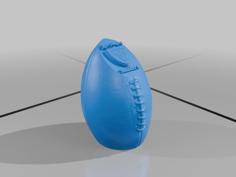 Las Vegas Raiders Displayable Football 3D Printer Model