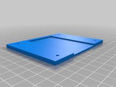 Mounting Plate For ProCo RAT 2 Guitar Pedal 3D Printer Model