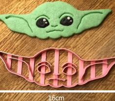 Grogu Baby Yoda Cookie Cutter + Bonus Recipe! 3D Printer Model