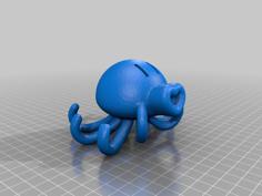 Kiss Octopus 3D Printer Model