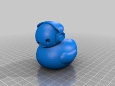 Headphones Duck 3D Printer Model