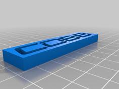 COBB Logo 3D Printer Model