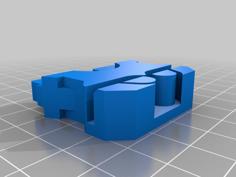 Y Axis Belt Clamp 3D Printer Model