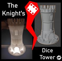 The Knight’s Dice Tower – STL Version 3D Printer Model