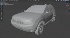 2011 Dacia Duster 3D Printer Model