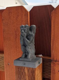 Gargoyle Post Topper #2 3D Printer Model