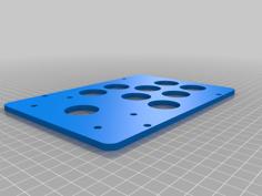 OpenCADE Control Panel For Bigger Start/Select Buttons 3D Printer Model