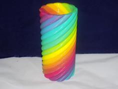 12 Color Vase – Color Mixing 3D Printer Model