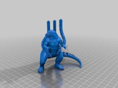 Godzilla Earth Vs Ghidorah 3D Printer Model