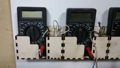 Laser Cut: Multimeter Holder