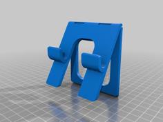 Foldable Phone Holder 3D Printer Model