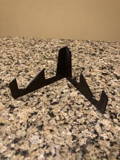 Folding, Print In Place Phone Stand 3D Printer Model