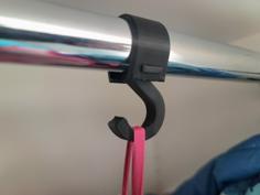 IKEA Clothes Rail Hanger Hook 3D Printer Model