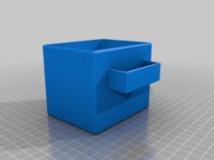 MINIMALISTIC BATHROOM ORGANIZER 3D Printer Model