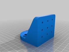 Wiper Motor Mount 3D Printer Model