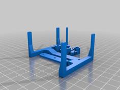 Walking Robot 3D Printer Model