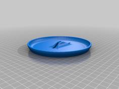 Girl – Spring. Stand For Jewelry. By TanyaAkinora, Round Base 3D Printer Model