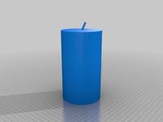 Fake Candle 3D Printer Model