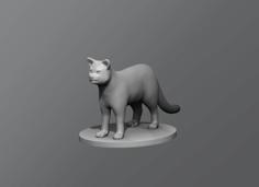 Cat 3D Printer Model