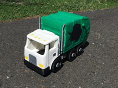 Trash Truck 3D Printer Model