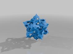 ESCHER STAR DODECAHEDRAL POLYKNOT 16 3D Printer Model