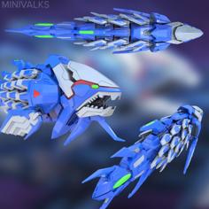 Dariusburst – Iron Fossil (40 Cm) 3D Printer Model