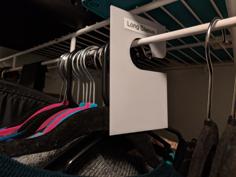 Closet Hanger Divider 3D Printer Model