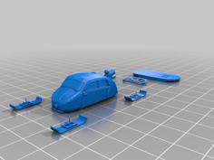 Tatra V855 Aerosleigh 3D Printer Model