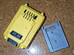 Battery Holder For Stanley Fatmax 18V Batteries – Older FatMax 3D Printer Model